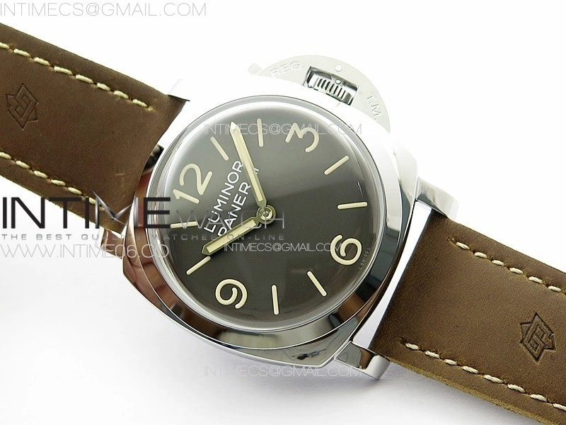 PAM663 HWF 1:1 Best Edition on Brown Leather Strap P.3000 Super Clone